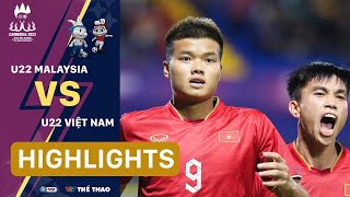 Highlights U22 Việt Nam vs U22 Malaysia: Những cái đầu 