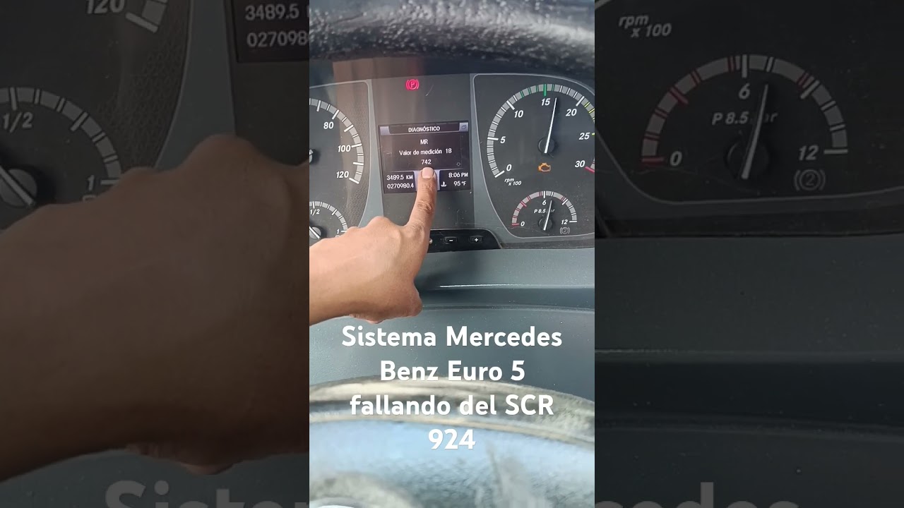 ADBLUE SCR fallando Mercedes Benz Euro 5