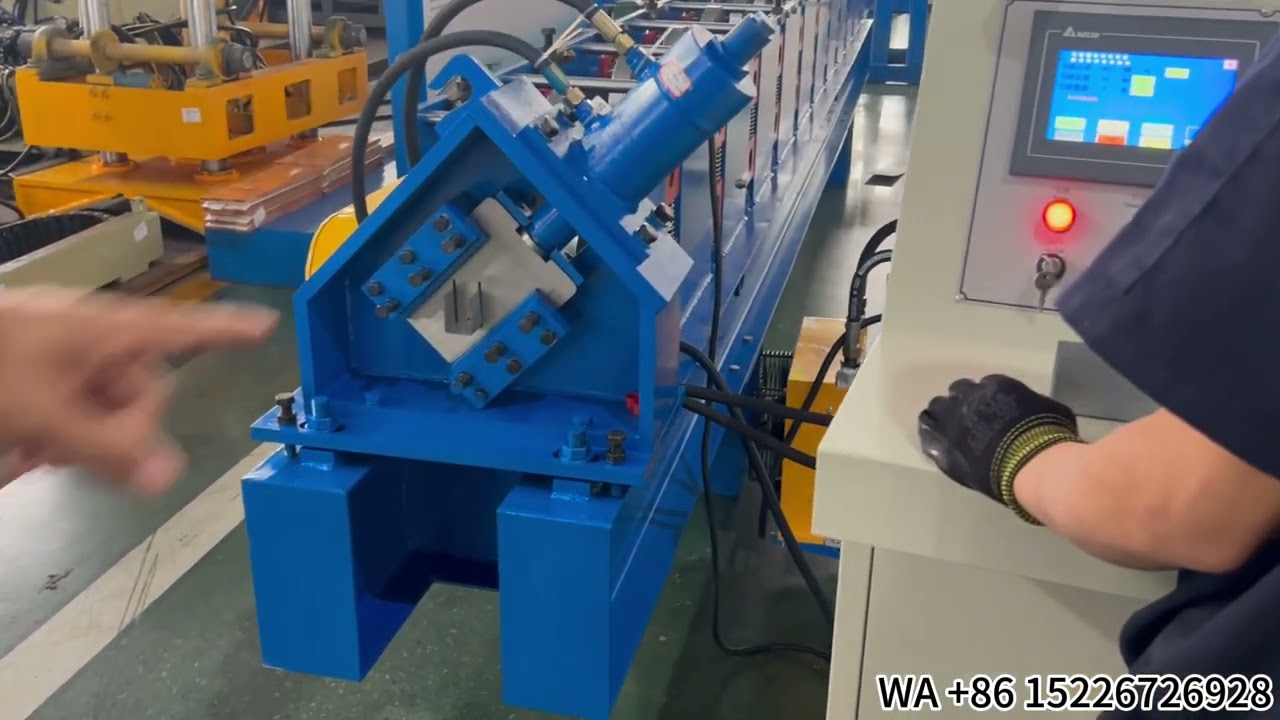 Door sliding  rail  machine