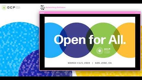 OCP 2020 Virtual Summit: Modular Chassis, MPLS, and MACsec Integration on SONiC