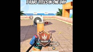I Got 7 Rare Titles In One Day 😮 || #shorts#scarfall2.0