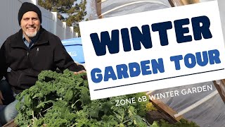 Winter Garden Tour   Zone 6b   December