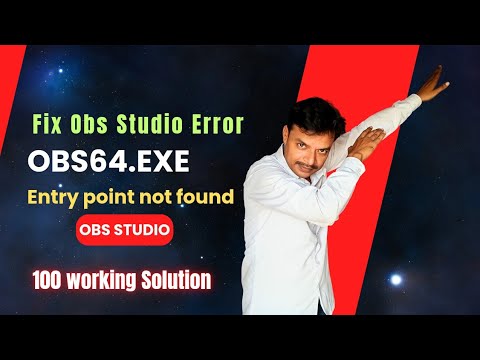 Obs Studio Error Fix "The procedure Entry Point IsWow64Process2 is not located"