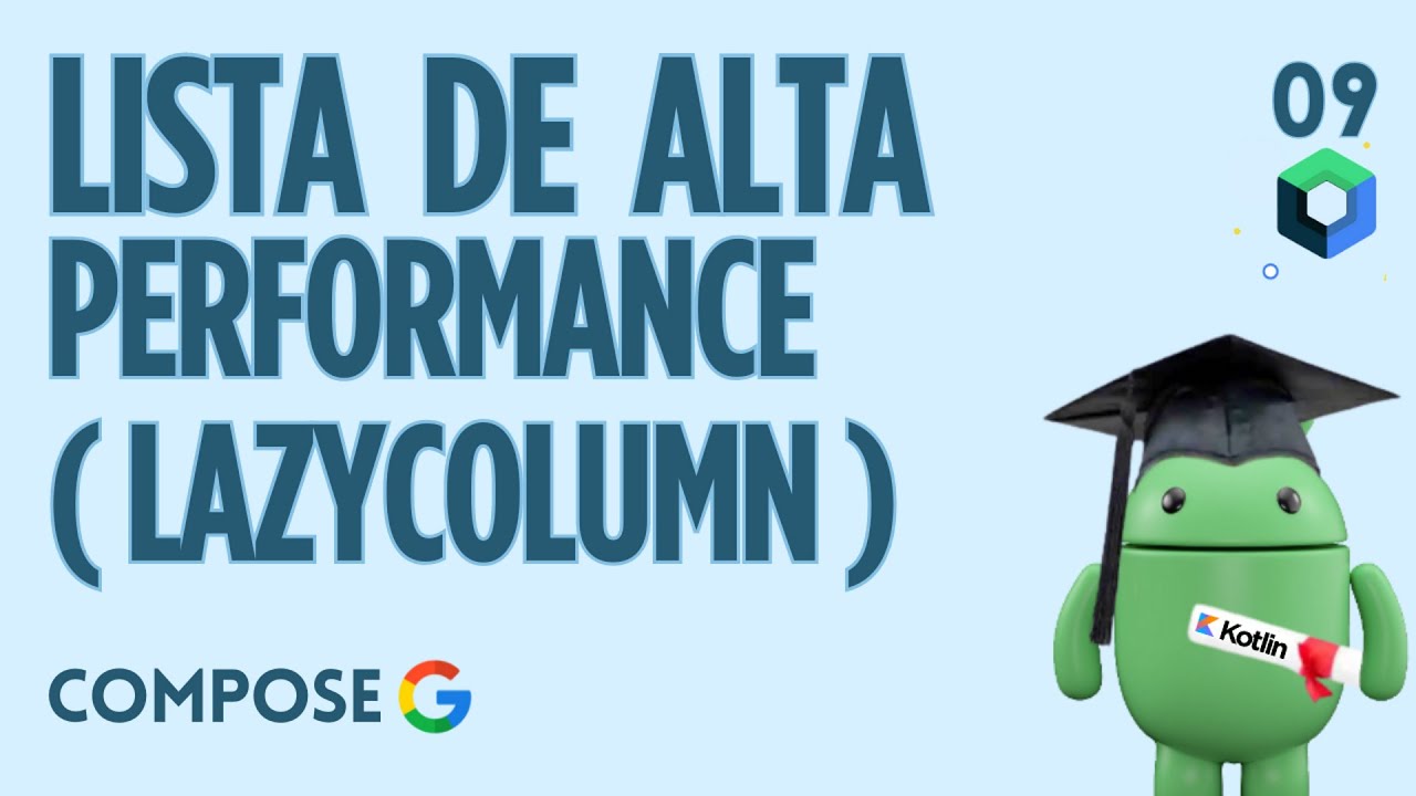 ️ [COMPOSE RECYCLERVIEW] COMO CRIAR E USAR LAZY COLUMN EM JETPACK ...