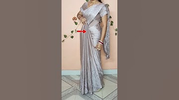 Diwali special saree draping tutorial 👌 ✨️//#diwalispecial #viral #drape #shorts