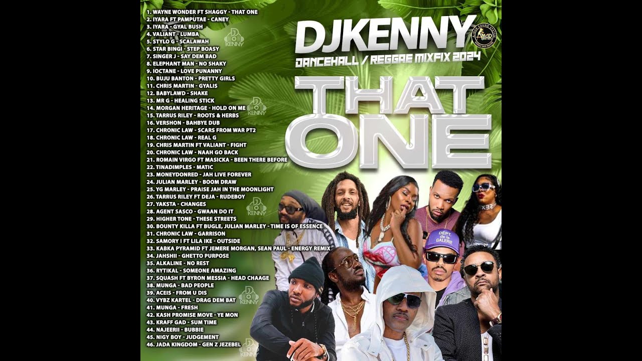 DJ KENNY THAT ONE DANCEHALL REGGAE MIXFIX APR 2024