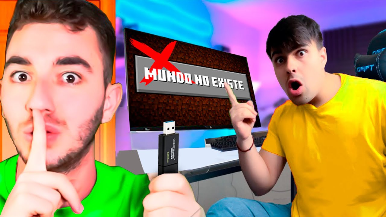 Robé el Mundo de mi Amigo de MINECRAFT