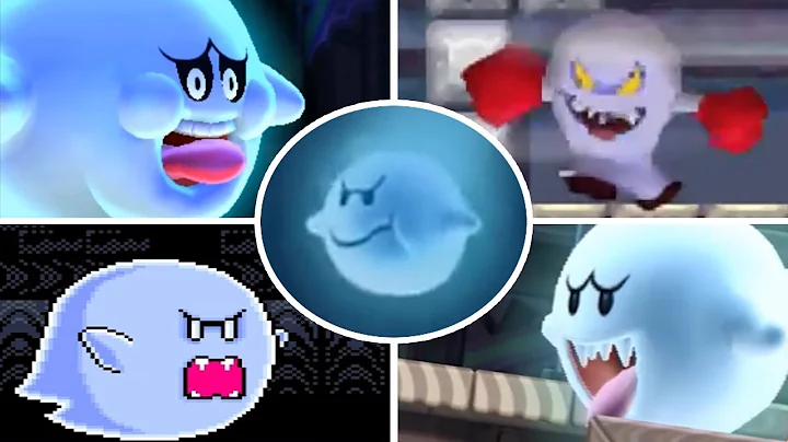 Evolution of - Ghost House Level in Super Mario 2D Jump'n'Runs