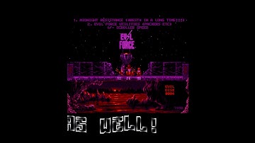 Atari ST Compacted Disk (CD) Scrollers [051] Evil Force CD #004