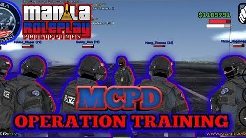 MCPD OPERATION TRAINING| MNLRP| GTA:SA