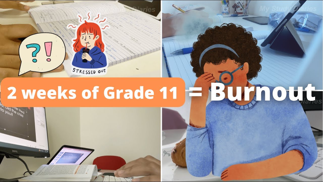 Facing a horrible Burnout | PCB Grade 11 Student | Study-Sleep less-Eat-Repeat😵‍💫