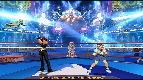 Capcom vs SNK Evolution Rev 2 – Vanessa VS Sakura