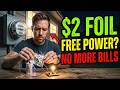 The Forgotten $2 Aluminum Foil Trick That Generates Energy — Never Pay an Electricity Bill Again