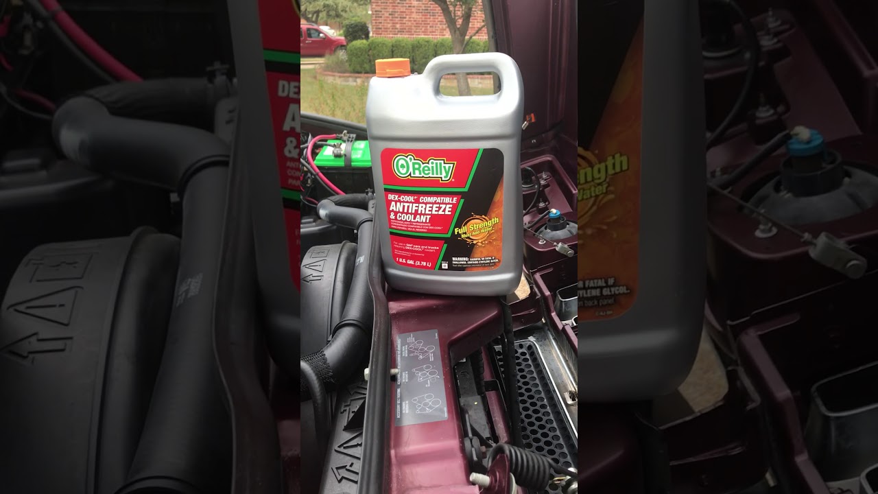 Coolant Antifreeze flush for an H2 Hummer overview YouTube