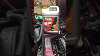 Coolant Antifreeze flush for an H2 Hummer - overview