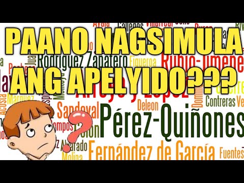 Video: Paano Nakakiling Ang Mga Pangalan At Apelyido