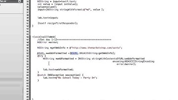 Xcode: Parse a Web Page and display the content on a screen