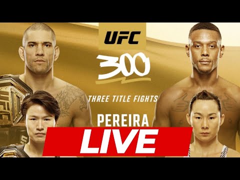 UFC 300: Alex Pereira vs Jamahal Hill  | LIVE STREAM