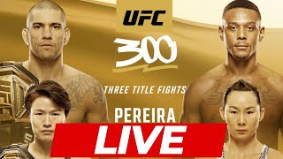 UFC 300 PRESS CONFERENCE: Alex Pereira vs Jamahal Hill  | LIVE STREAM