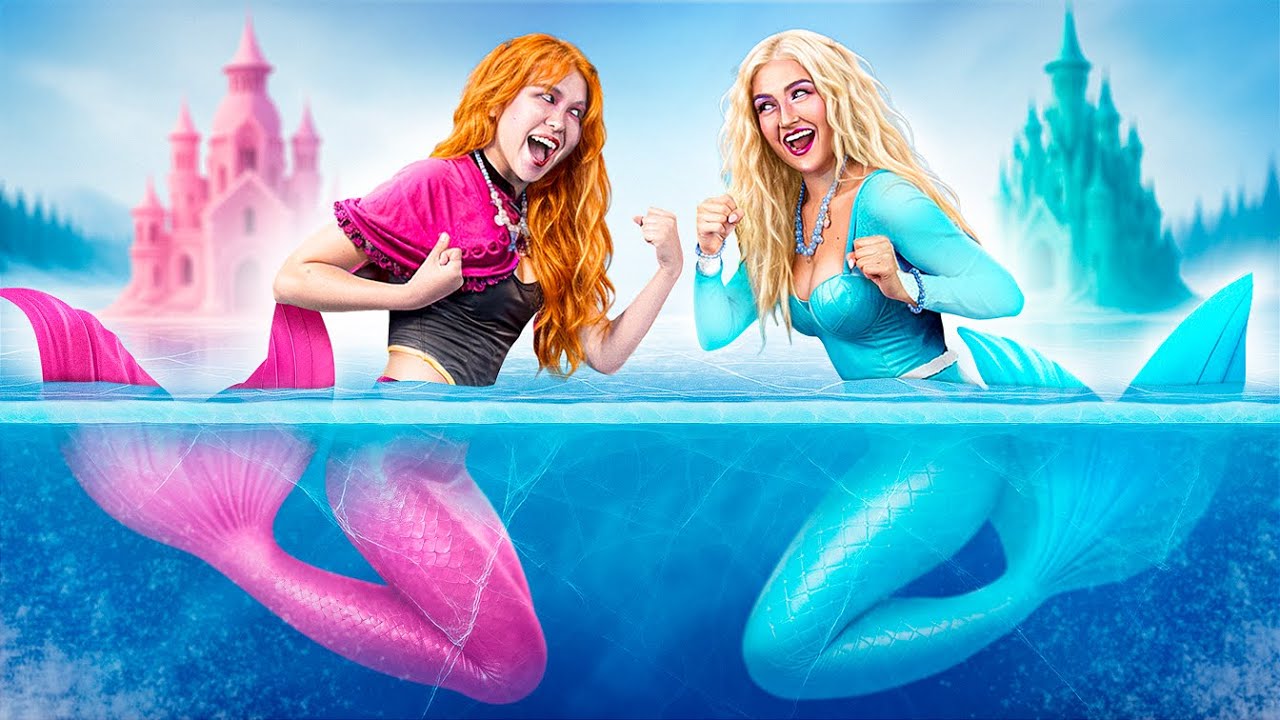 Jégvarázs Elza és Anna gyönyörű sellő lesz!