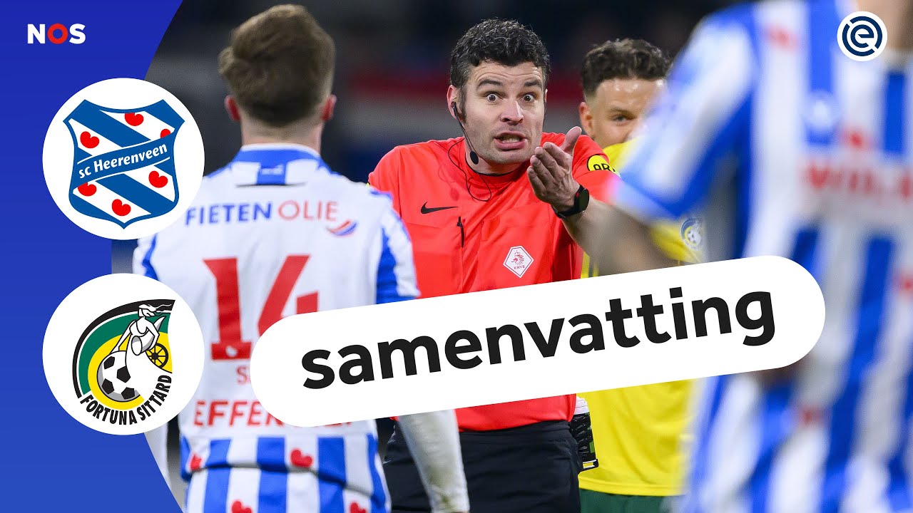 Fortuna Sittard met TWAALF SPELERS op het veld? | samenvatting sc