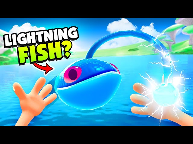 Weird ALIEN FISH Has Lightning Powers! (VR Fishing)