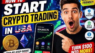Start Crypto Trading in USA 2026 🇺🇸 Full Beginner Guide (Make Your First Trade Today)