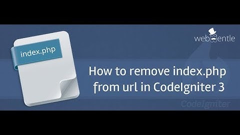 How to remove index.php from url in codeIgniter 3 | remove index.php codeigniter