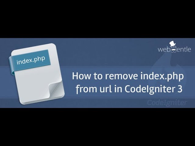 How to remove index.php from url in codeIgniter 3 | remove index.php codeigniter class=