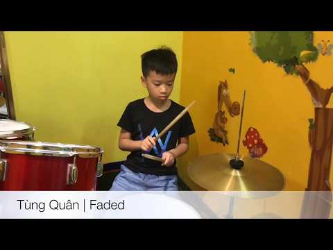 Video Faded | Tùng Quân | Drums | ANLUNA Performing Arts... - YouTube