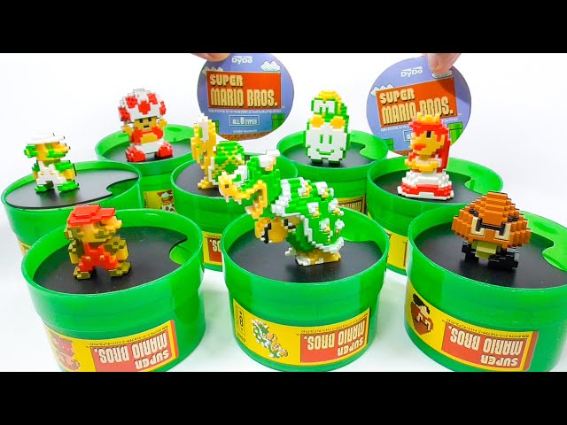 スーパーマリオブラザーズ ドットフィギュアコレクション 全8種 Super