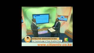 Power Breakfast Interview : Evans Kidero Pt1