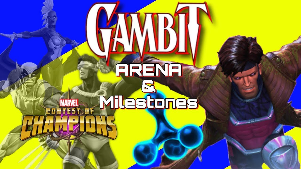Gambit Arena & Milestones | Marvel Contest Of Champions | FroJo34