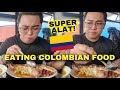 First time trying colombian food in the bogota