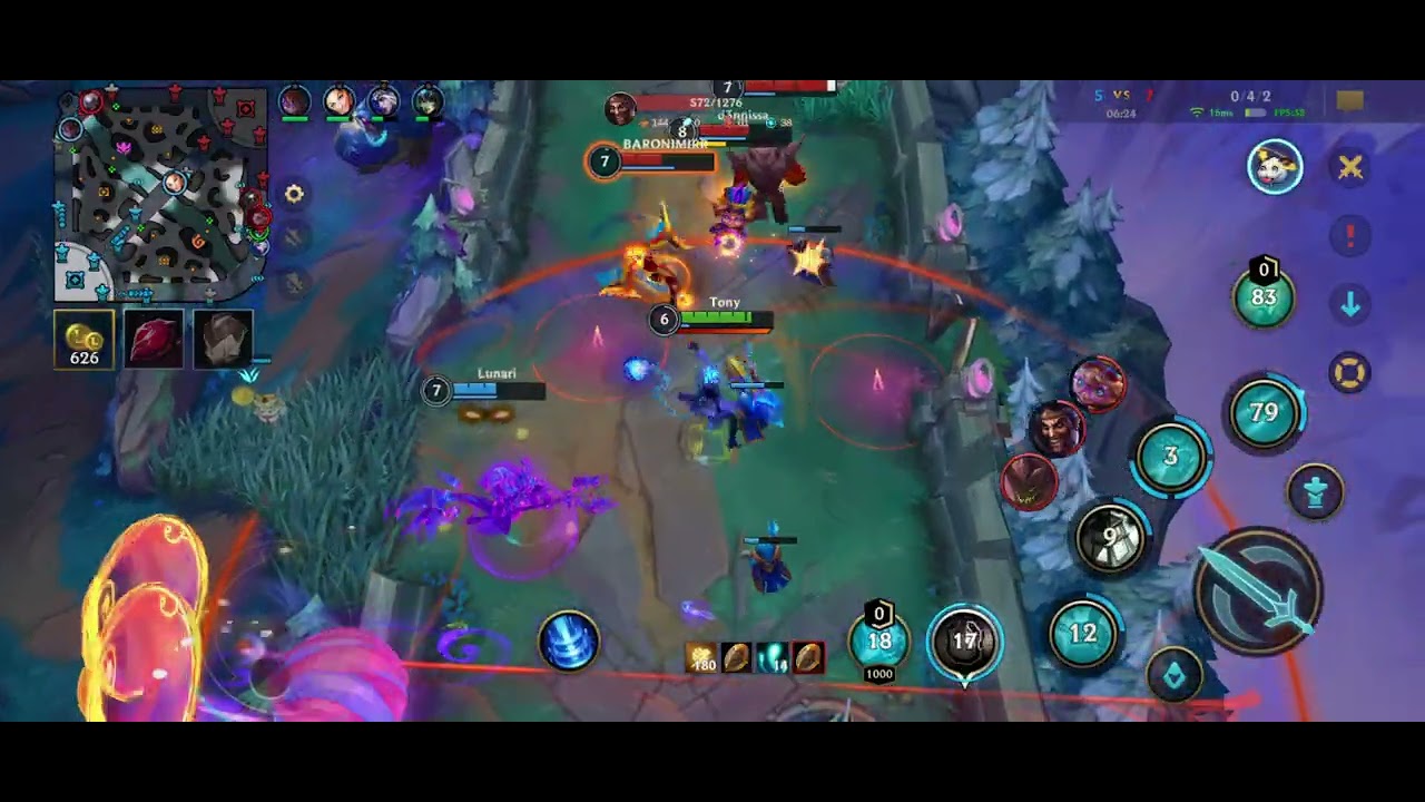 League of Legends Wild Rift duo lane Thresh Ashe & Nami