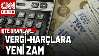 Ekim Enflasyonu Açıklandı, İşte Vergi Ve Harçlardaki Yeni Zam Oranları...