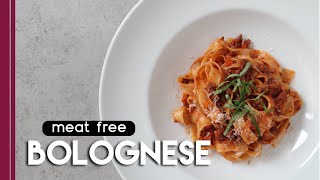 Vegetarian Bolognese Sauce | Italian Ragu recipe