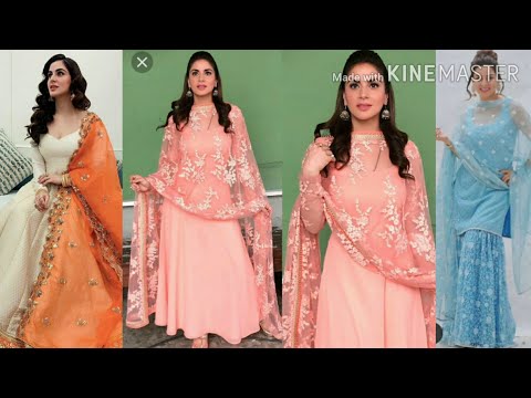 Dresses design ideas inspired from prita arora from kundali bhagya ll #frok  suite ll #wedding dress - YouTube