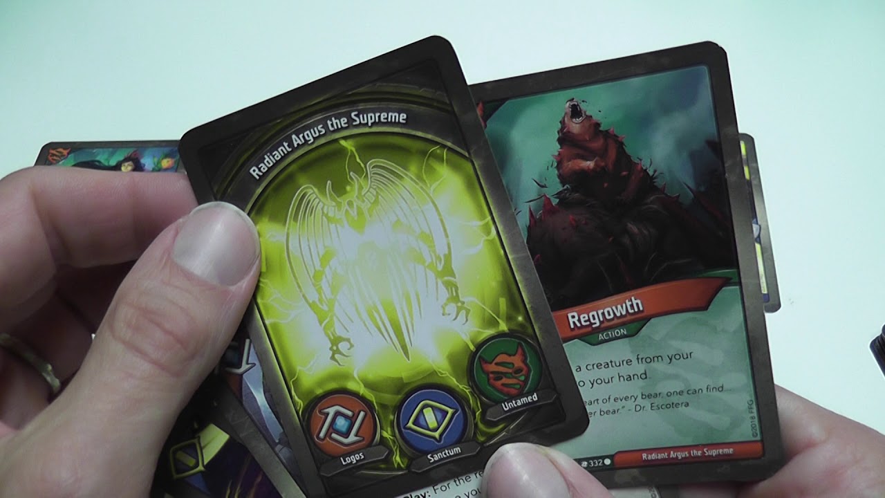 Keyforge Boxed Starter Set Review - YouTube