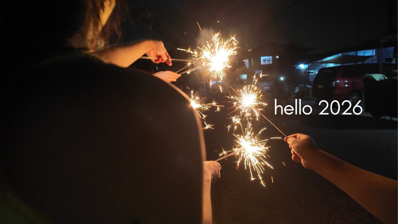 daily vlog #14 | hello 2026, our new year celebration