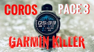 THE COROS PACE 3  FITNESS WATCH REVIEW  I DITCHED MY APPLE WATCH