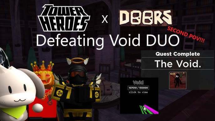 Tower Heroes X Doors STICKER LIBRARY (Void with Viewers Later