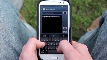 SwiftKey Keyboard Using Trailer