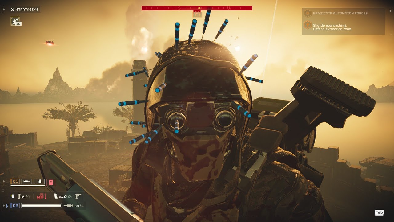 Helldivers 2 is a very serious game - YouTube