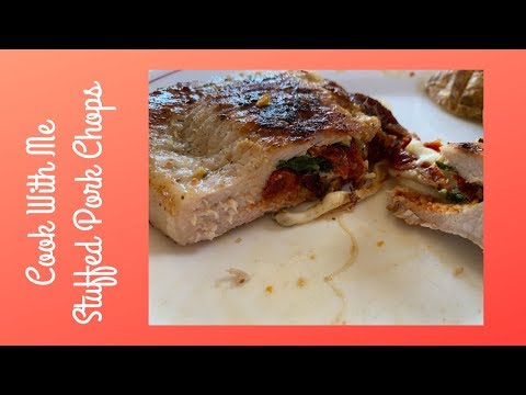 Cook With Me! Stuffed Pork Chops