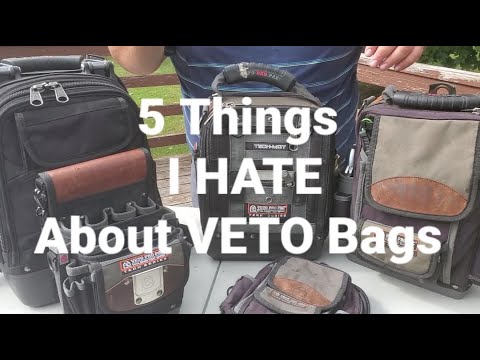 5 Things I HATE About VETO Tool Bags