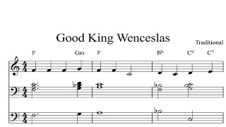 Good King Wenceslas: CHRISTMAS SHEET MUSIC Piano Organ & Keyboard Book 1