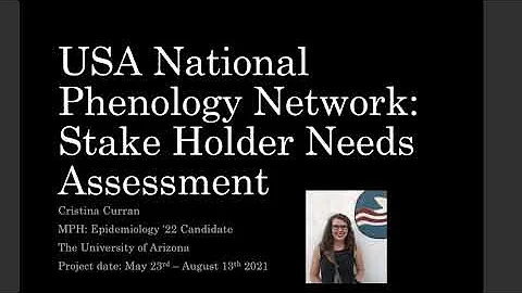 Stake Holder Needs Assessment for the USA National...