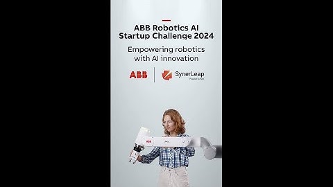 ABB Robotics AI Startup Challenge 2024 with SynerLeap - Meet the finalists
