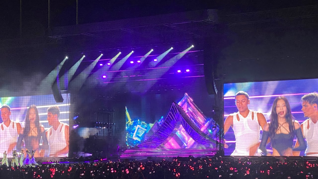 BLACKPINK ENCORE CONCERT - Pink Venom At Dodger Stadium August 26, 2023  #blackpink #encore #concert